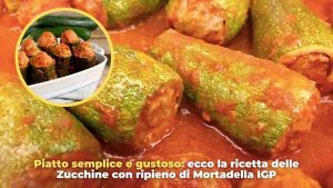 zucchine e mortadella -mashup - romagnawebtv.it